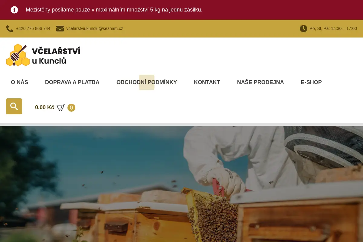 Včelařství u Kunclů